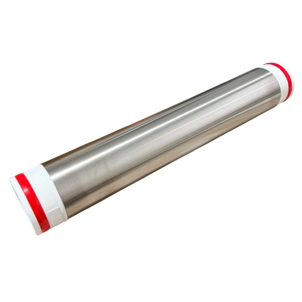 Avon Stainless Steel Rolling Pin Adjustable Spacers Red Silver 18.5 in Kitchen